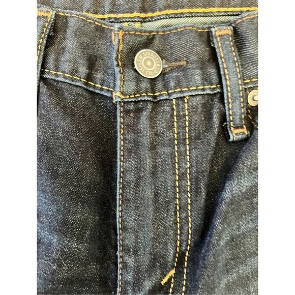 Levi’s Men’s 511 Dark Wash Slim Fit Denim Jeans 30 x 32 5 Pocket $69 - Picture 5 of 7